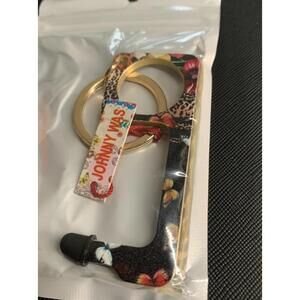 Key Handheld Touchless Door Opener No Touch Key Tool Keychain - USA Butterflies